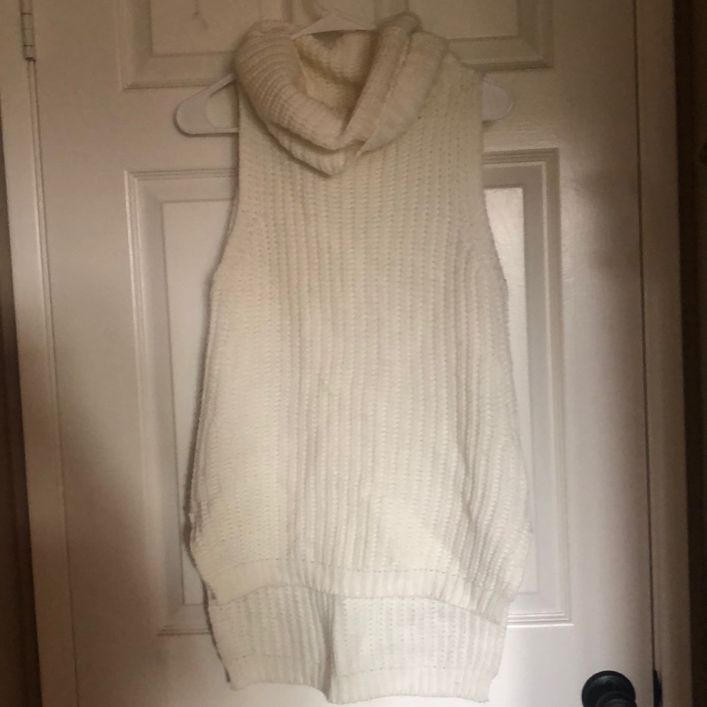 Cow neck sweater